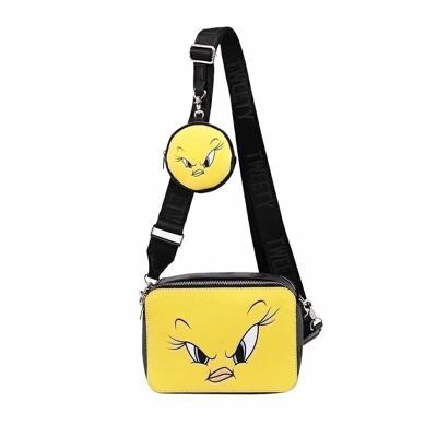 Looney Tunes Tweety (Tweety) Trouble-IBiscuit Bag with Cookie Purse, Yellow