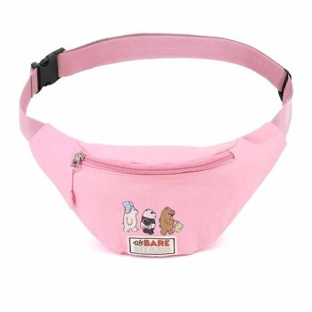 We Are Pink Bears-Belly Bag, Rose 1