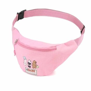 We Are Pink Bears-Belly Bag, Rose 3