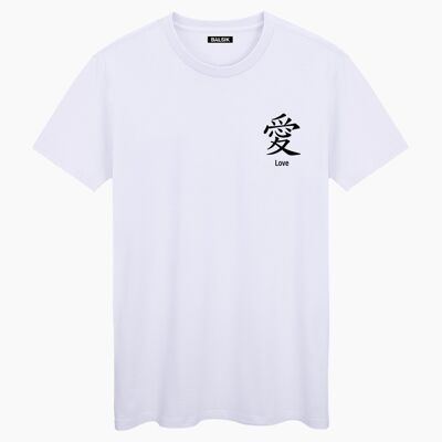 LOVE IN JAPAN T-SHIRT UNISEXE BLANC