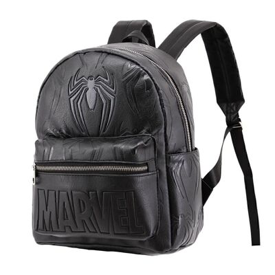 Marvel Spiderman Plague-Fashion Backpack, Black