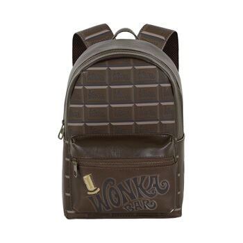 Charlie et la chocolaterie Choco-Backpack Fashion, Marron 2