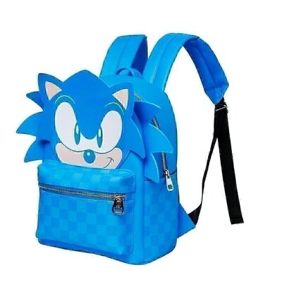 Sega-Sonic Speed-Mochila Fashion, Azul