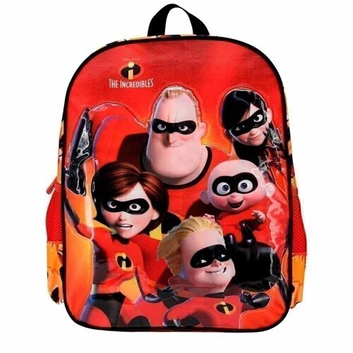 Disney Los Increíbles Family-Mochila Basic, Rojo