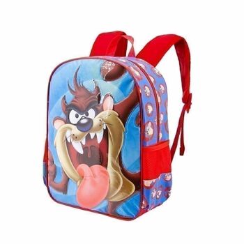 Looney Tunes Taz Tasmanian-Basic Sac à dos Bleu 3