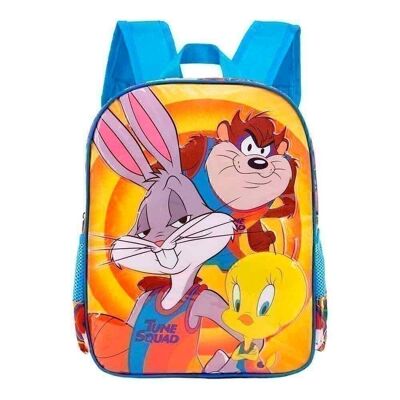 Looney Tunes Space Jam 2: A New Legacy Basket-Basic Backpack, Orange