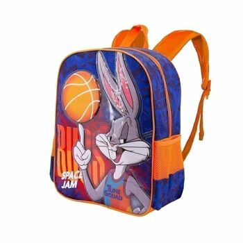 Looney Tunes Space Jam 2 : un nouveau sac à dos Legacy Bugs-Basic, bleu foncé 3