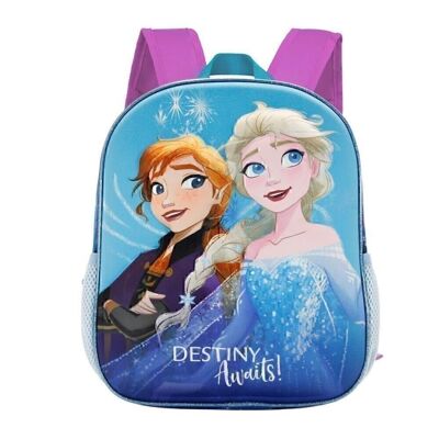 Disney Frozen 2 Destiny-Small 3D Backpack, Blue