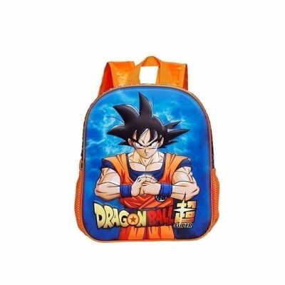 Dragon Ball (Dragon Ball) Warrior-Small 3D Backpack, Multicolor