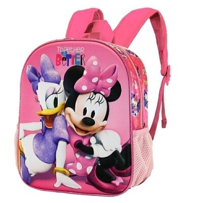 Disney Daisy Sisters-Small 3D Backpack, Pink