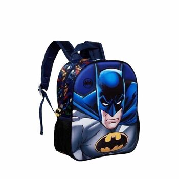 DC Comics Batman Rage-Small Sac à dos 3D Bleu 3