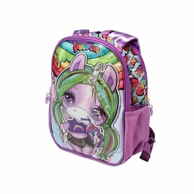 Poopsie Slime Surprise Rainbow-Dual Backpack (Small), Multicolor