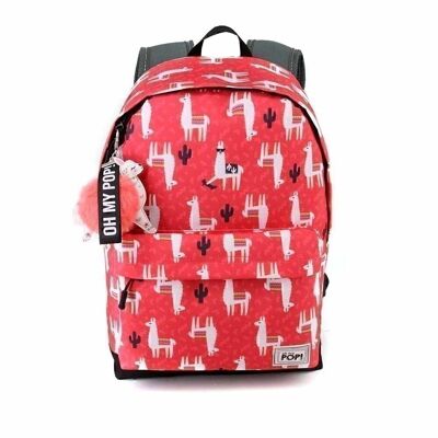 Oh My Pop! Cuzco-HS Backpack, Red