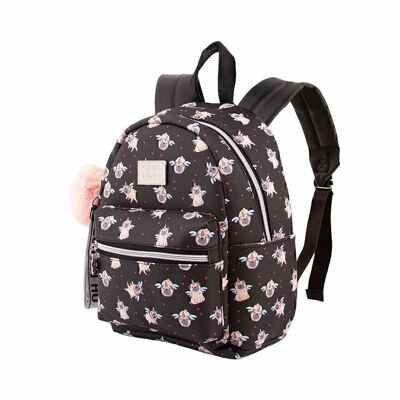 Oh My Pop! Pug-Fashion Backpack (Small), Black