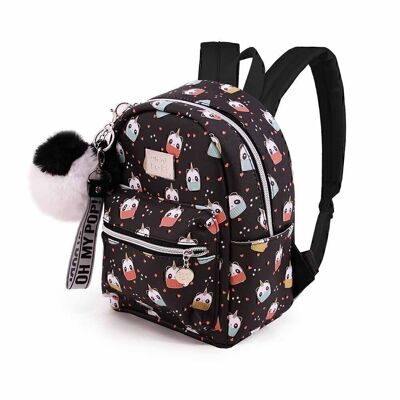 Oh mein Papa! Pandicorn-Fashion Rucksack (Klein), Schwarz