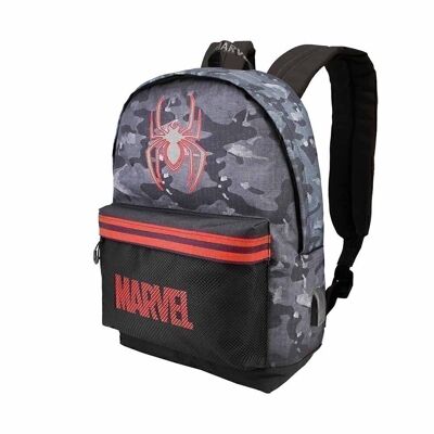 Marvel Spiderman Dark-Backpack HS 1.2, Gray