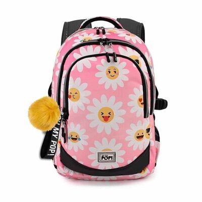 O My Pop! Happy Flower-Running Backpack HS 1.2, Pink