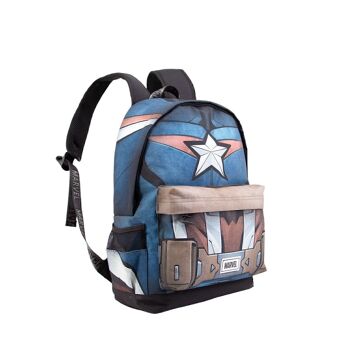 Marvel Captain America Chest-Backpack HS 1.3, noir 3