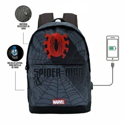 Marvel Spiderman Sign-Backpack HS 1.3, Black