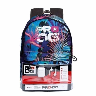 PRODG Hidden-Backpack BT Headphones, Multicolored