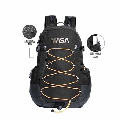 NASA Neon-Backpack Pro, Black