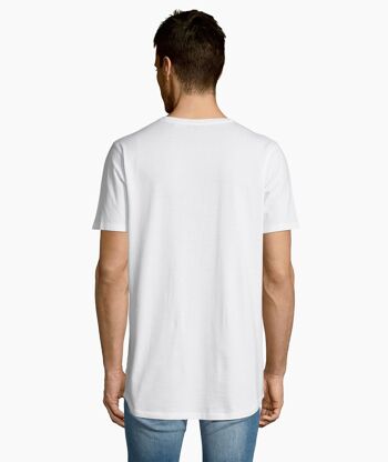 BALSIK BL. T-SHIRT BLANC EXTRA LONG 2