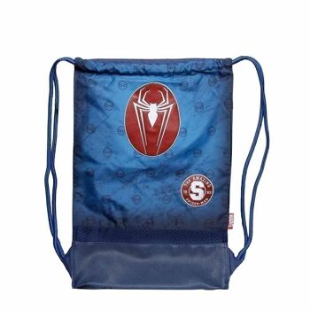 Marvel Spiderman Neighbor-Storm Sac à cordon Bleu 1