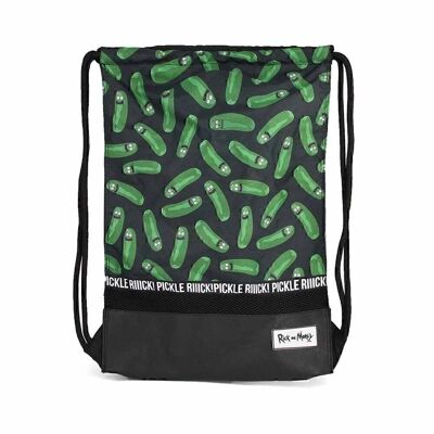 Rick and Morty Color-Storm String Bag, Green