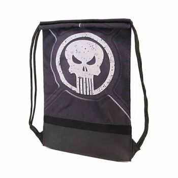 Marvel Punisher Marvel Punisher-Storm Sac à cordon, noir 2