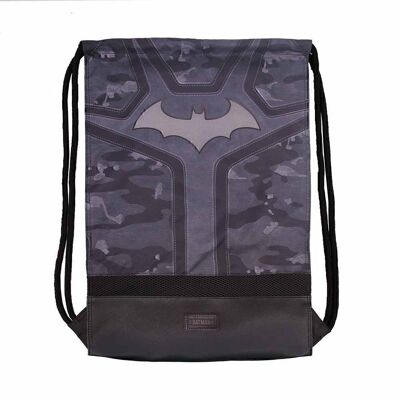 DC Comics Batman Fear-Storm Drawstring Bag, Black