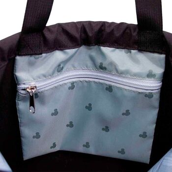 Disney Mickey Mouse Blue-Storm Sac à cordon avec poignées Bleu foncé 5