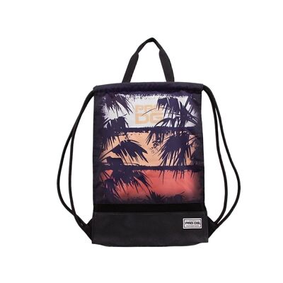PRODG Sun-Storm Drawstring Bag with Handles, Brown