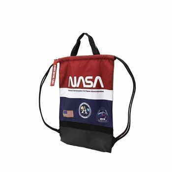 NASA Mission-Storm Sac à cordon avec poignées Rouge 3