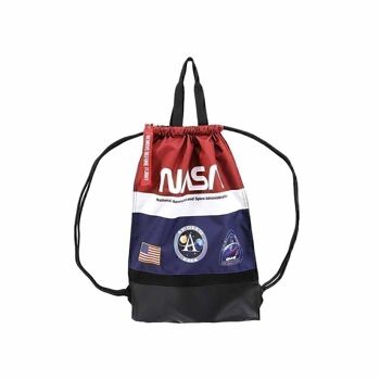 NASA Mission-Storm Sac à cordon avec poignées Rouge 4