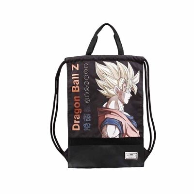 Dragon Ball (Dragon Ball) Kakarot-Storm String Bag con manici, nero