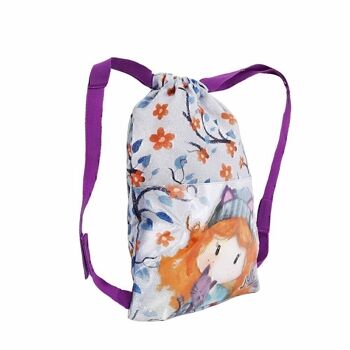 Forever Ninette Cute-Sac à Cordon 34 cm, Multicolore 3