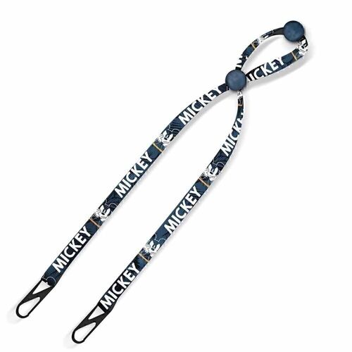 Disney Mickey Mouse Blue-Cinta Lanyard, Azul Oscuro