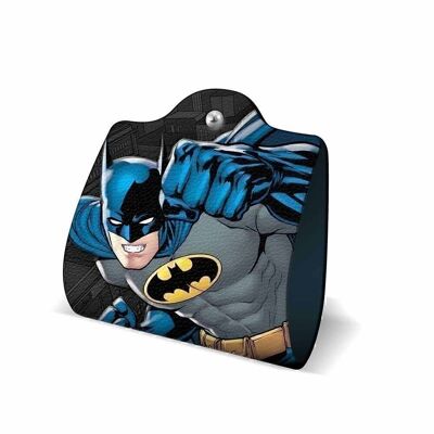 DC Comics Batman Fist-Funda para Mascarilla, Gris