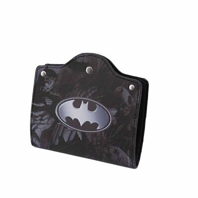 DC Comics Batman Bat-Funda para Mascarilla, Negro