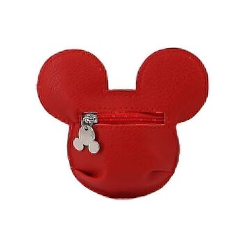 Disney Icons Disney Mickey Mouse-Slim Portefeuille, Rouge 2