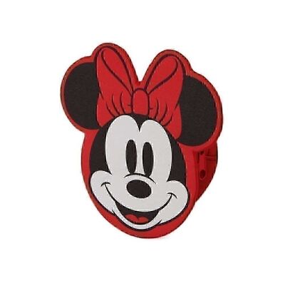 Borsetta larga Disney Minnie Mouse con icone Disney, rossa