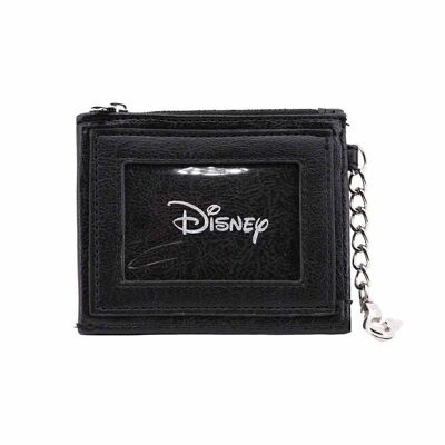 Disney Mickey Mouse Angry-Wallet Card Holder, Black