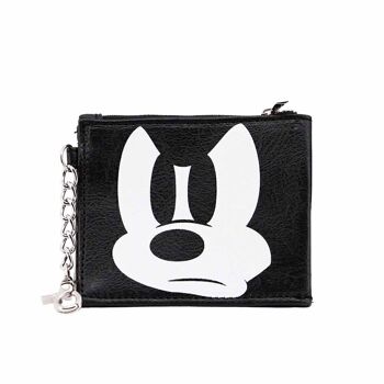 Disney Mickey Mouse Angry-Wallet Porte-cartes Noir 3