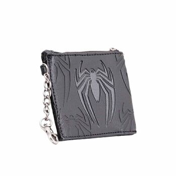 Marvel Spiderman Plague-Wallet Porte-cartes Noir 3