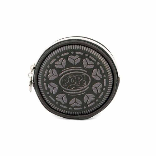 Oh My Pop! Black Cookie-Monedero Disney Redondo, Marrón