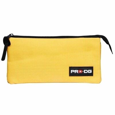 PRODG Yellow-Triple Block Pencil Case, Yellow