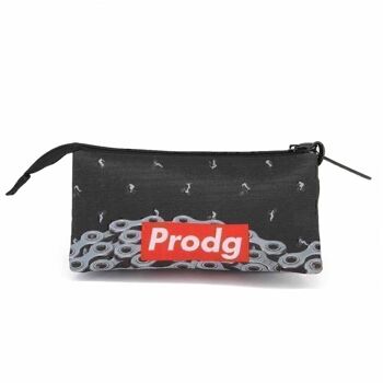 PRODG Chains-Triple HS Trousse à crayons, Noir 3
