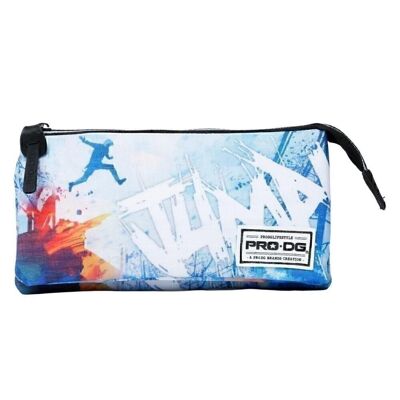 PRODG Parkour-Triple HS Pencil Case, Multicolor