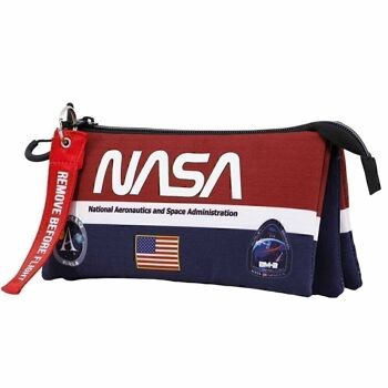 Trousse à crayons NASA Mission-Triple HS, rouge 4