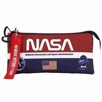 Trousse à crayons NASA Mission-Triple HS, rouge 5